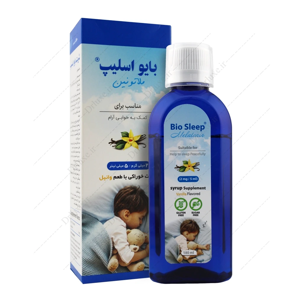 شربت ملاتونین بایو اسلیپ وانا دارو گستر 180 میلی‌لیتر